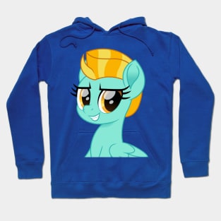 Lightning Dust portrait short mane Hoodie